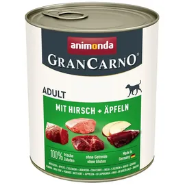 Animonda GranCarno Adult Hirsch & Äpfel 6 x 800 g