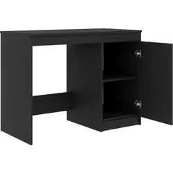 vidaXL Schreibtisch Grau 100x50x76 cm Holzwerkstoff