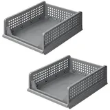 PRO PLUS ProPlus Küchenregal-Organizer, Kunststoff, grau