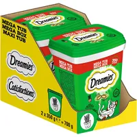Dreamies Catnip Katzensnacks mit Minze 2 x 350 g
