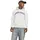 JACK & JONES Caleb Varsity Kapuzenpullover White Melange XL