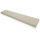 casa pura Wandboard Stockholm 100 x 4 x 23 cm Beige