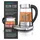 Arendo 1,7 l Edelstahl Silber