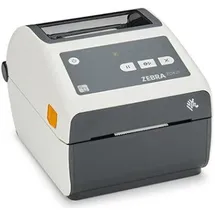Zebra Technologies Zebra ZD421t Healthcare, 12 Punkte/mm (300dpi), RTC, USB, USB-Host, BT (BLE), Ethernet, weiß