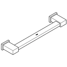 Grohe Essentials Cube Wannengriff silber