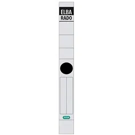 Elba Ordneretiketten 5 cm Weiß/Grau 34 x 290 mm 10 Blatt