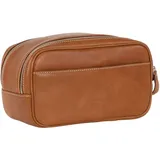 LEONHARD HEYDEN Bergamo Kulturbeutel Leder 27 cm braun