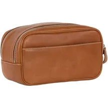 LEONHARD HEYDEN Bergamo Kulturbeutel Leder 27 cm braun