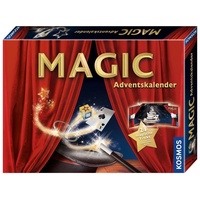 KOSMOS 698867 - MAGIC Zauber Adventskalender, Spannende Zaubertricks und Zauber-Utensilien für die Adventszeit, Spielzeug Adventskalender zum Zaub...
