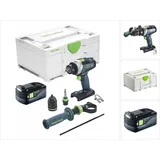 Festool TPC 18/4 I-Basic Akku Schlagbohrschrauber 18 V 75 Nm Brushless + 1x Akku 5,0 Ah + Systainer - ohne Ladegerät