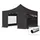 TOOLPORT Faltpavillon 4 x 4 m inkl. 4 Seitenteile Schwarz