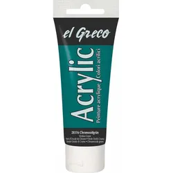 KREUL el Greco Acrylic Chromoxidgrün 75 ml Tube