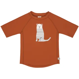 LÄSSIG Kurzarm-Rashguard-Badeanzug, separat erhältlich, Tiger Rust, 3–6 Monate, Unisex-Kinder