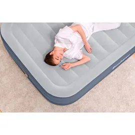 BESTWAY Tritech Doppelluftbett SleekFlowTM mit Kopfteil & integrierter Elektropumpe 226 x 152 x 84 cm