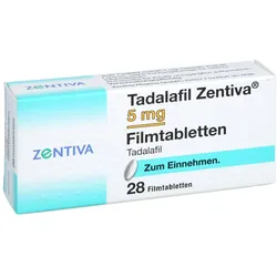 Tadalafil Zentiva 5 Mg Filmtabletten 28 St