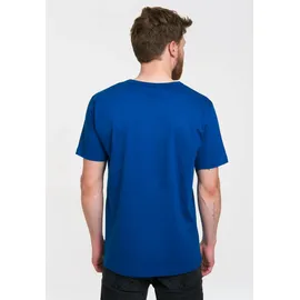 LOGOSHIRT T-Shirt "Superman", Herren, Gr. 3XL, blau, 100% Baumwolle, bedruckt, normal, Rundhals, Shirts T-Shirt, mit coolem Frontprint