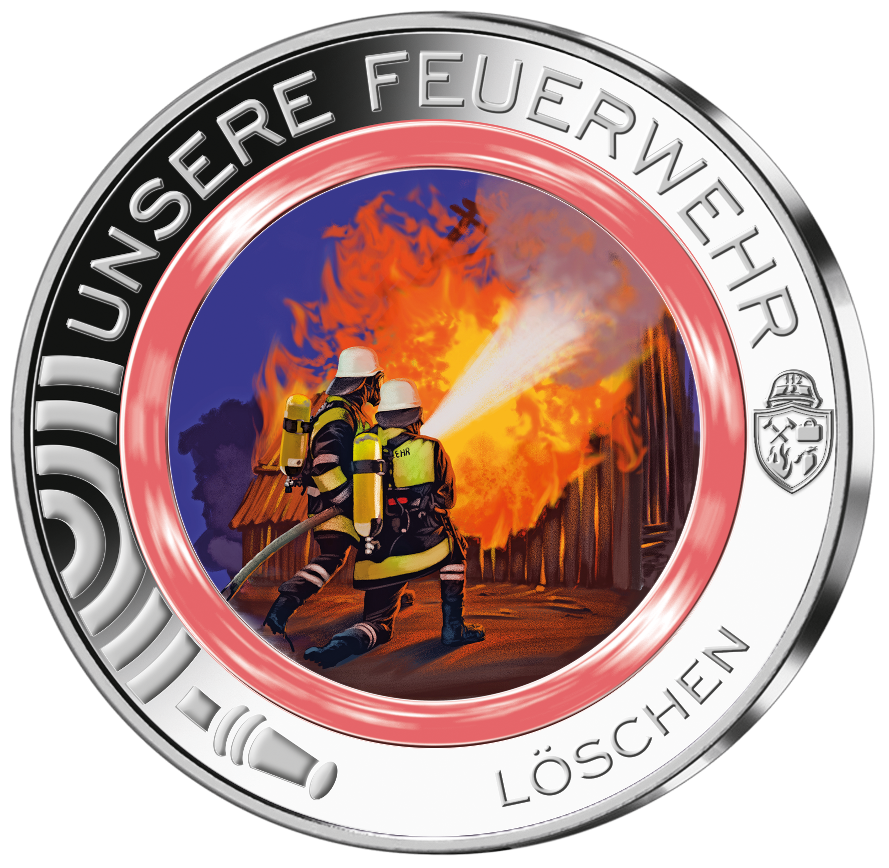 Silber-Polymer-Edition „Unsere Feuerwehr“ – Ihr Start: „Löschen“