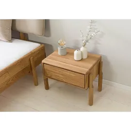MASSIVMOEBEL24.DE Nachtschrank Kiel 58 x 36 x 41 cm Eiche