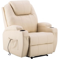 MCombo Elektrischer Massagesessel Fernsehsessel Relaxsessel TV Sessel Heizung 7061CW