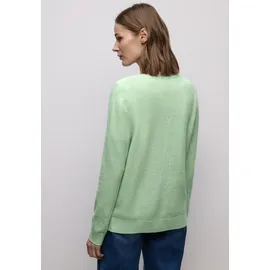 STREET ONE Kuscheliger V-Neck Cardigan Mint 46