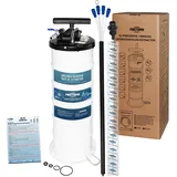 FIRSTINFO A1108EUY5 | 9L | Manuell und pneumatisch | Flüssigkeitsabsaugpumpe | Ölabsaugpumpe