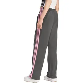 adidas Essentials 3-Streifen Open Hem Fleece Jogginghose Grau/Sporthose S