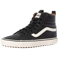VANS Filmore Hi VansGuard Sneaker, Leather Black/Marshmallow, 43 EU