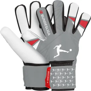 derbystar Bundesliga Goalie Torwarthandschuhe Kinder grau schwarz rot 5