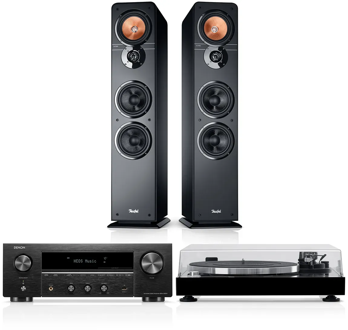 ULTIMA 40 + DENON DRA-900H + DUAL DT 500