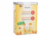 Weleda Baby Calendula Pflegeöl 200 ml + Bad 200 ml + Babycreme 75 ml Geschenkset