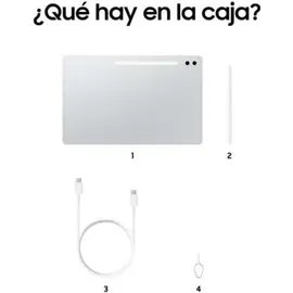 Samsung Galaxy Tab S10 Ultra 14,6" 256 GB Wi-Fi Platinum Silver