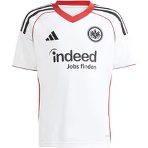 adidas Eintracht Frankfurt Auswärtstrikot 2025/26 Kinder Weiß/Schwarz Gr. 140