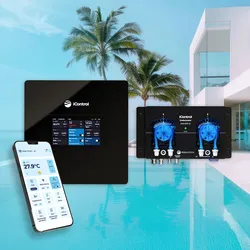 Pool-Chlordesinfektion iControl mit Touchdisplay und integrierter App Pool-Steuerung