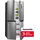 Hanseatic HCDD18080CI French Door (485 l, 1800 mm hoch, Silber)