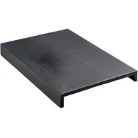 KAWOLA Holztablett MADELINE schwarz für Armlehne Sofa