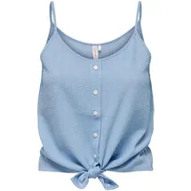 Only Onllecey Sl Knot Singlet Noos WVN Cloud Dancer/Stripes L