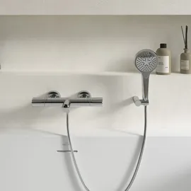 Villeroy & Boch Universal Showers Aufputz-Wannenarmatur mit Thermostat Chrom