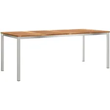 vidaXL Esstisch 200 x 90 x 74,5 cm Teakholz