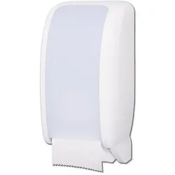 Blanc HYGIENIC Toilettenpapierspender Doppelrollen, Blanc Cosmos, unschlagbar ergiebig, abschließbar, autom. Rollenwechsel, Restrollenfunktion