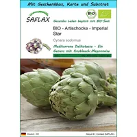 SAFLAX - Geschenk Set - BIO - Artischocke -