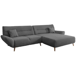 Wohnlandschaft Drago Anthrazit Chenille
