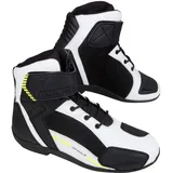 Modeka Kyne Motorradstiefel, schwarz-weiss, Größe 47