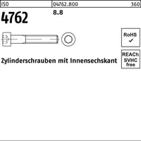 Industrial Quality Supplies Zylinderschraube ISO 4762 M6 x 12 100 Stück