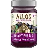 Allos Schwarze Johannisbeere Frucht Pur bio