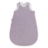 Ehrenkind Ehrenkind® Baby Sommerschlafsack Rund Musselin | aus weicher OEKO-TEX zertifizierter Bio-Baumwolle | Sommer Baby Schlafsack Baby 1 TOG Gr. 74/80 Flieder Gemustert
