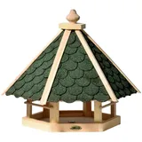 Dobar Vogelhaus aus Holz braun/grün