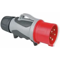 PCE 70253-6tt CEE-Phasenwender Stecker 32A 5p 6h IP54 GRIP