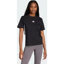 Adidas Essentials 3-Streifen Cotton T-Shirt Black / White XL