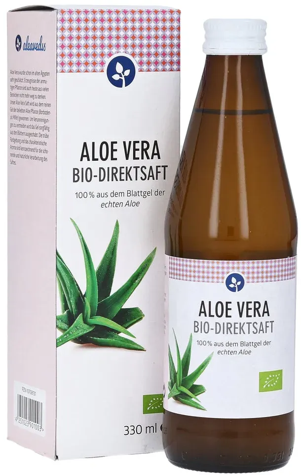 ALOE VERA SAFT 100% Bio Direktsaft 330 ml