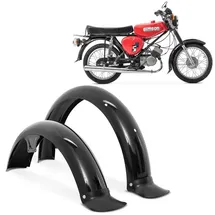Craftride Schutzblech vorne + hinten Kotflügel Schwarz
